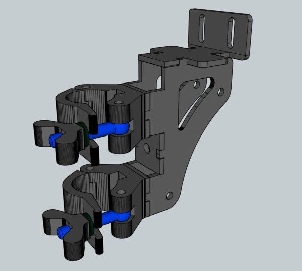 Screen holder for stacking LED panel