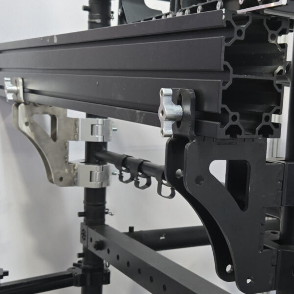 Screen holder for stacking LED panel