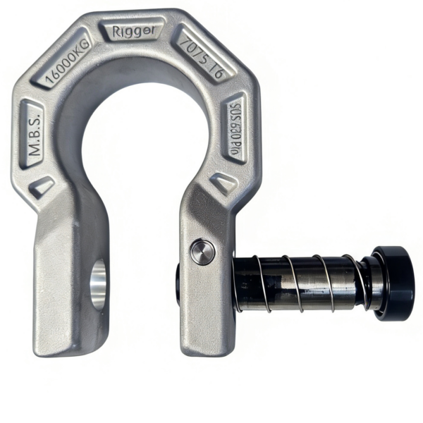 aluminum shackle 3/4 7075T6 alloy